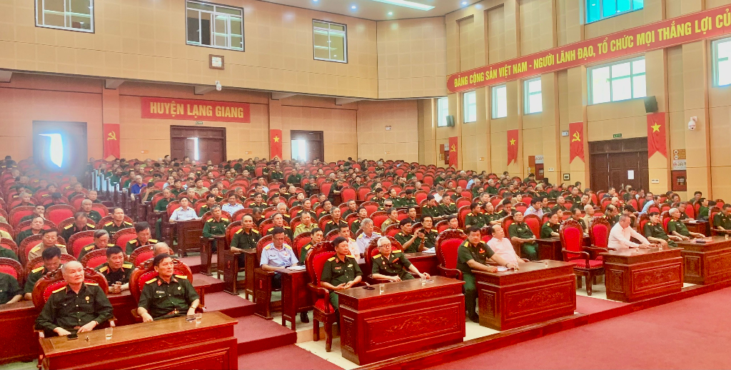 Hội CCB huyện Lạng Giang quán triệt Nghị quyết 35-NQ/TW ngày 22/10/2018 của Bộ Chính trị